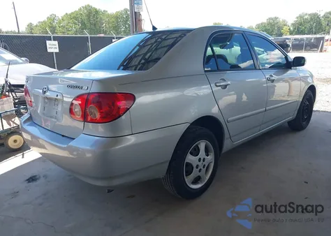 2006 Toyota Corolla Le z USA, uszkodzony, nr VIN 2T1BR32E76C582184